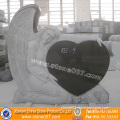 Custom Design and Size Granite Singel Angel Headstone